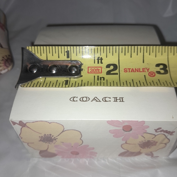 New Coach Note Cube In Cluster Flower Print NWT - Picture 5 of 8